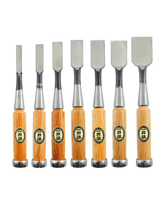 BIGMAN Ichitoryu Japanese Chisel – Small precision chisel for carving and grooves