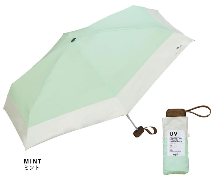 Wpc. Tiny Compact Japanese Parasol UPF50+ | 100% UV Protection & Anti-UV Folding Umbrella