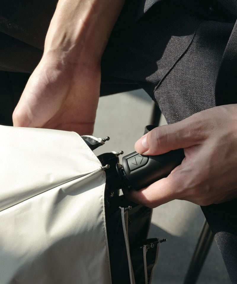 Parapluie pliant automatique Wpc. IZA – Ouverture & fermeture une main – Parapluie pluie & soleil