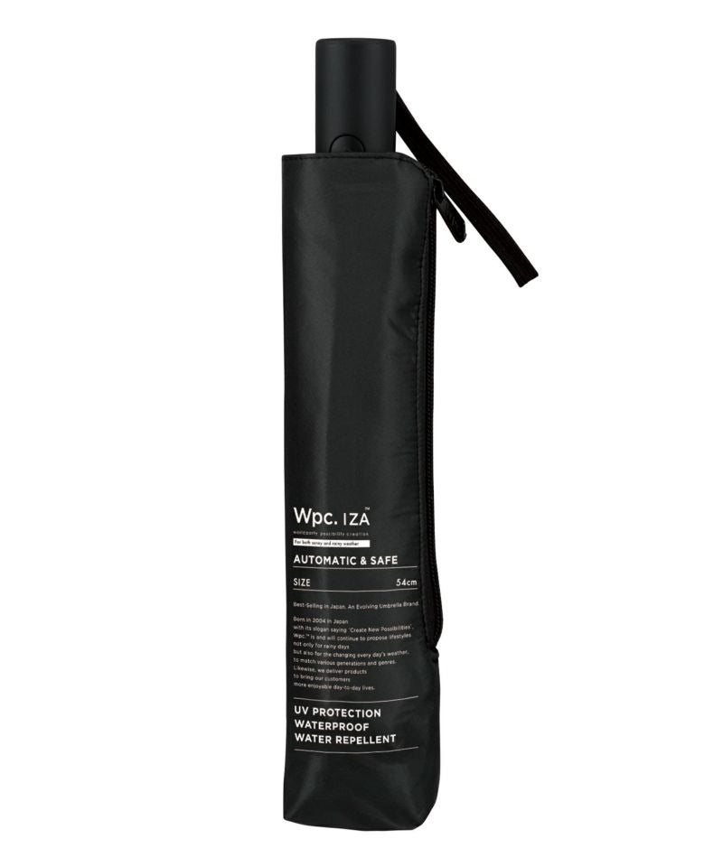 Parapluie pliant automatique Wpc. IZA – Ouverture & fermeture une main – Parapluie pluie & soleil
