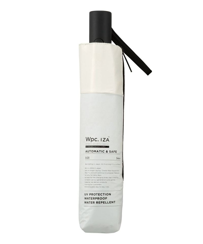 Parapluie pliant automatique Wpc. IZA – Ouverture & fermeture une main – Parapluie pluie & soleil