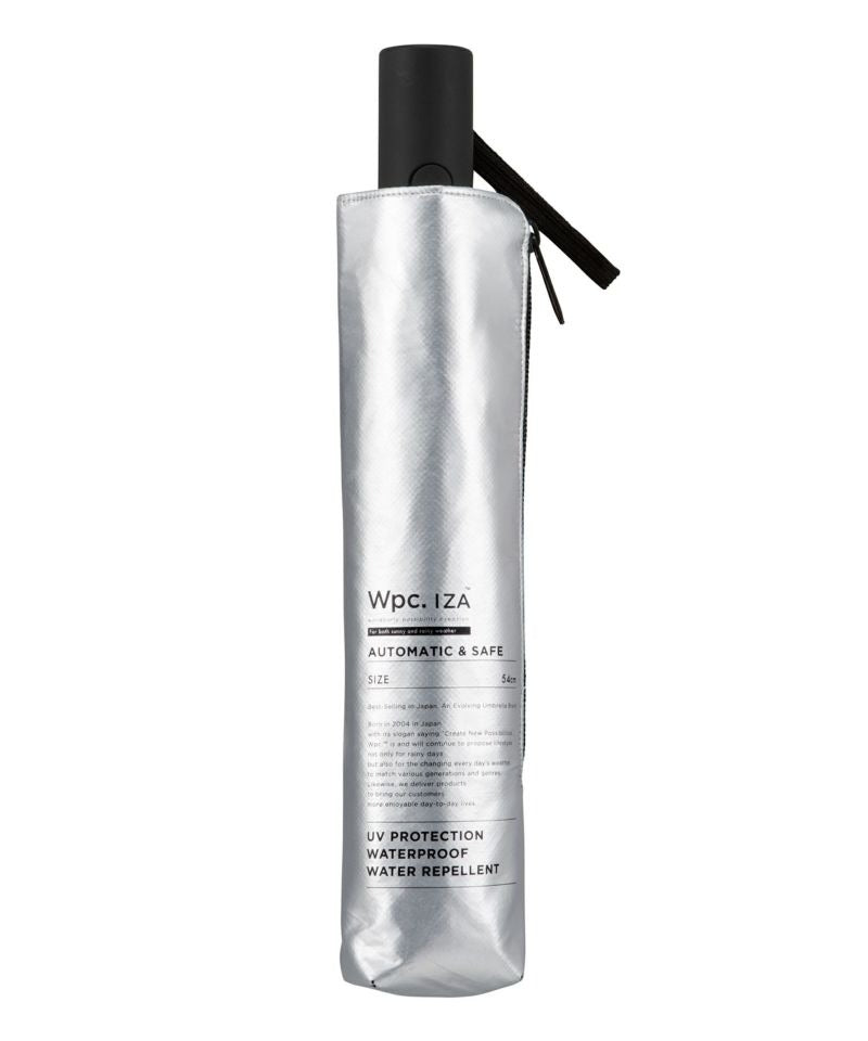 Parapluie pliant automatique Wpc. IZA – Ouverture & fermeture une main – Parapluie pluie & soleil