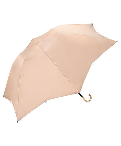 Parasol dôme perlé Wpc. – Ombrelle pliante élégante – Protection UV 100 %