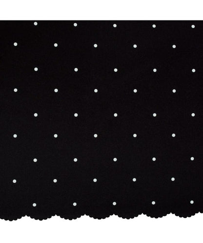 WPC beaded folding parasol. – Elegant parasol with beaded trim – 100% UV protection