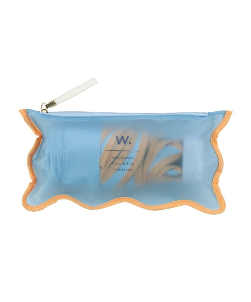 Ombrelle pliable à bord ondulé – Parasol Wpc. Wave Piping – Pliant, protection UV 100 %, pluie & soleil
