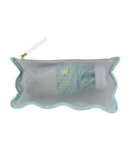 Ombrelle pliable à bord ondulé – Parasol Wpc. Wave Piping – Pliant, protection UV 100 %, pluie & soleil