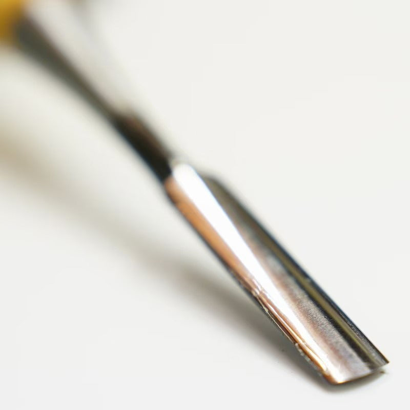 Coffret 10 Ciseaux à Bois Japonais Hyakuzo Uramaru – Oire Nomi Traditionnels en Acier Japonais