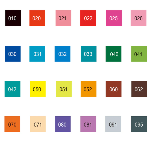 ZIG Clean Color f – Set de 24 feutres double pointe à base d’eau pour planning, lettering & illustration