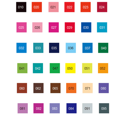 ZIG Clean Color f – Set de 36 feutres double pointe à base d’eau pour planning, bullet journal & illustration