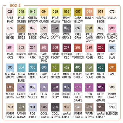 ZIG Clean Color Real Brush – Set of 120 watercolor brush pens for illustration, manga & watercolor