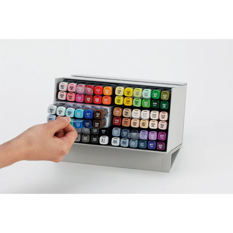 ZIG KURECOLOR TWIN WS – Set complet 138 marqueurs à alcool double pointe pour illustration, manga & design (KC-3000N/138V)