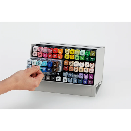 ZIG KURECOLOR TWIN WS – Set complet 138 marqueurs à alcool double pointe pour illustration, manga & design (KC-3000N/138V)