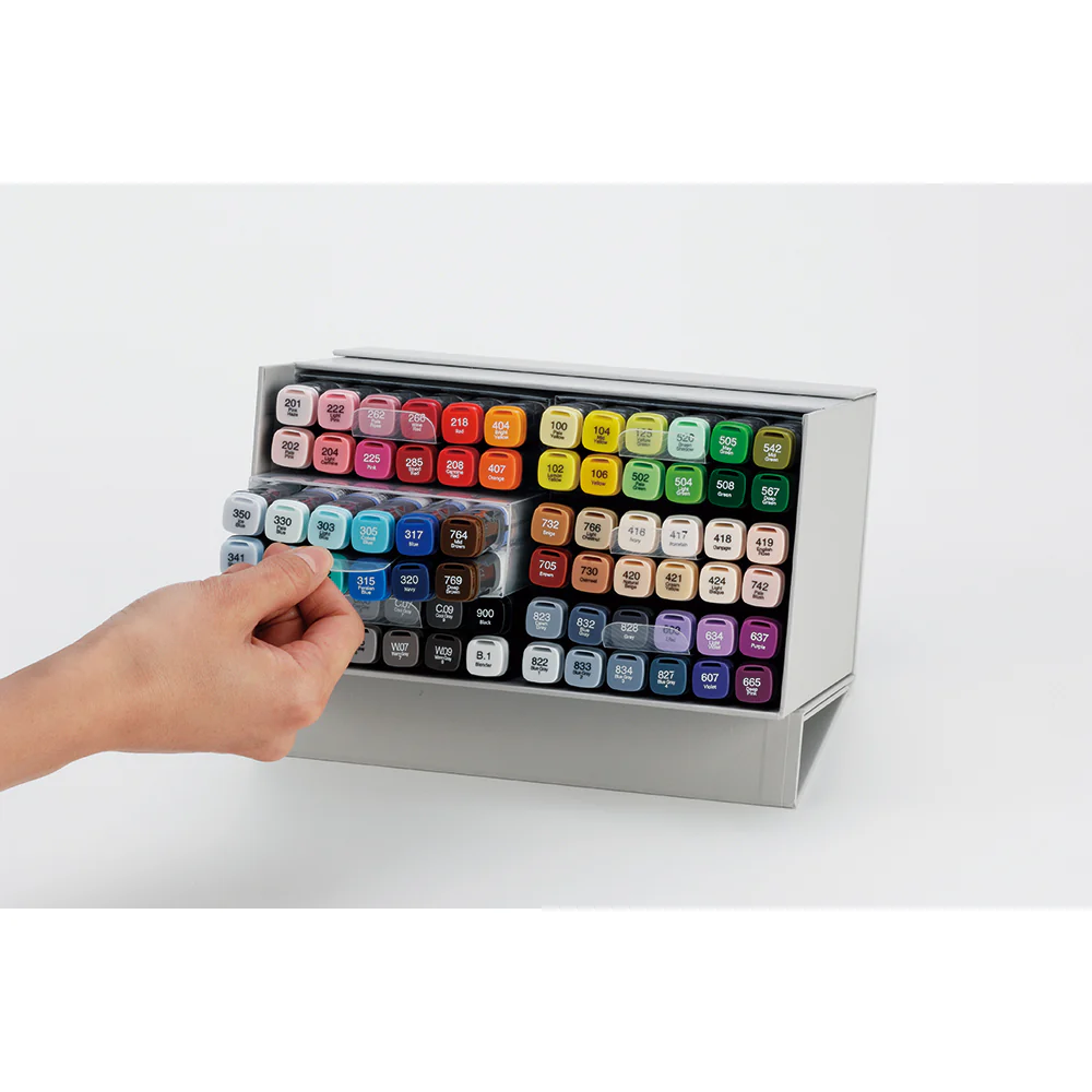 ZIG KURECOLOR TWIN WS – Set de 72 marqueurs alcool double pointe pour illustration, manga & design